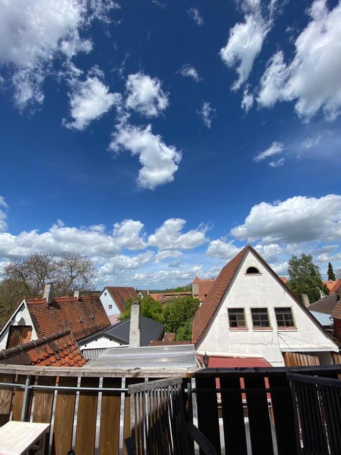 Cafe Einzigartig Apartment Rothenburg ob der Tauber Bagian luar foto