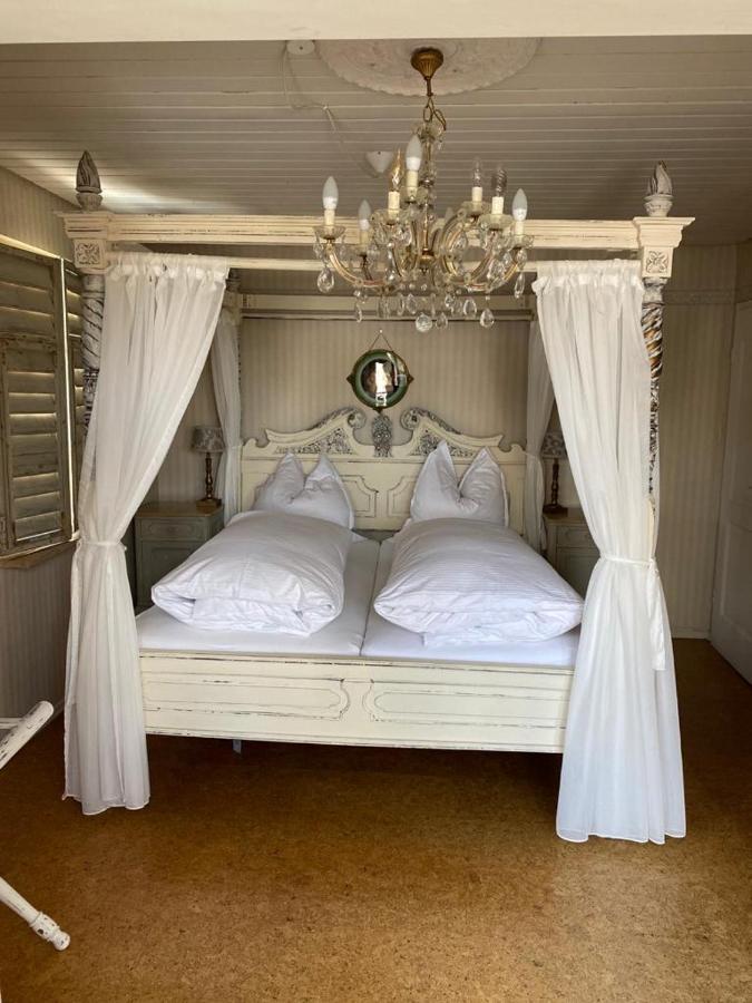 Cafe Einzigartig Apartment Rothenburg ob der Tauber Bagian luar foto